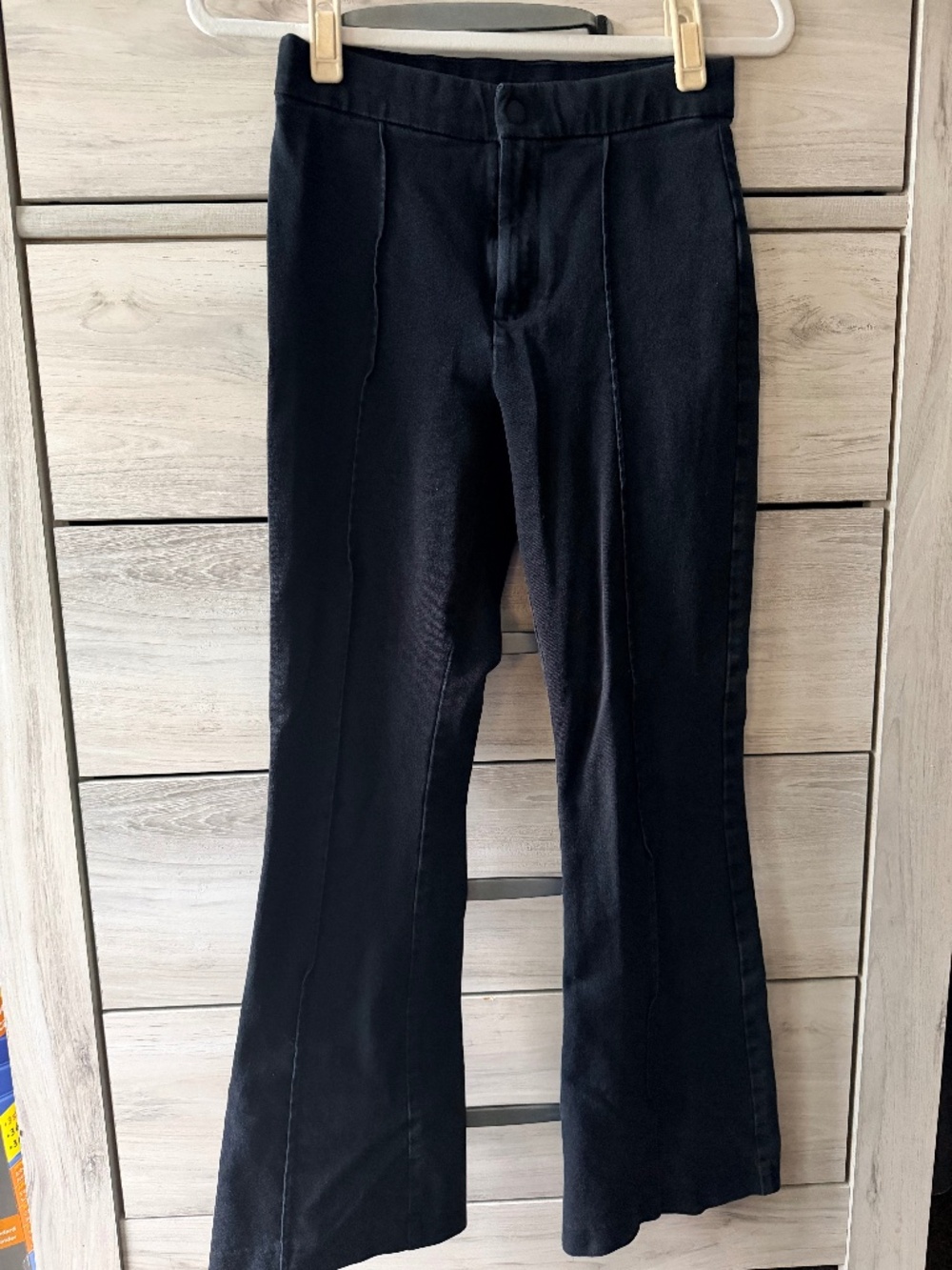 Gap Women's Black Ponte Bootcut Pants, Size 2, Mid rise
